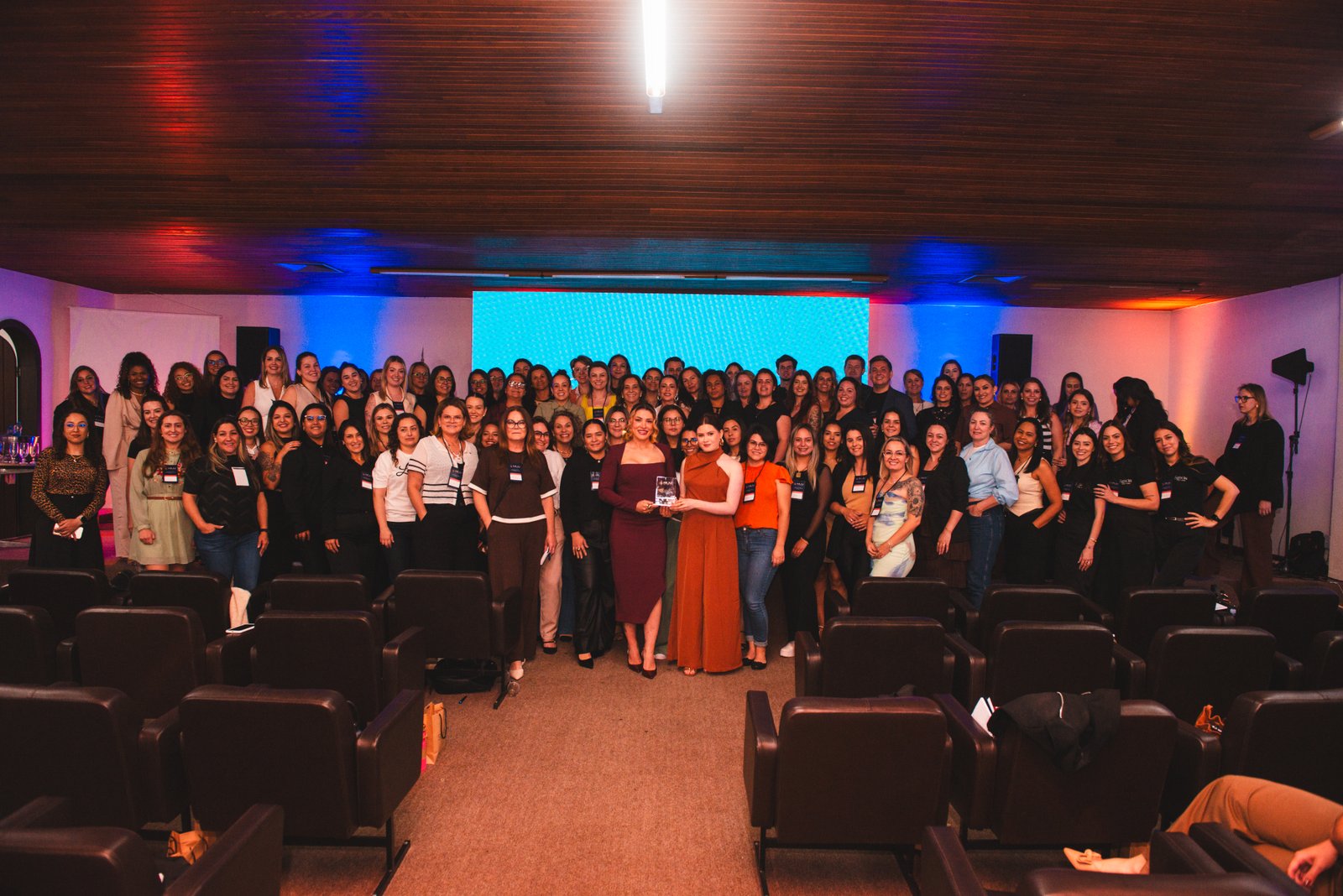 Plateia no evento de Carol D'Agostini